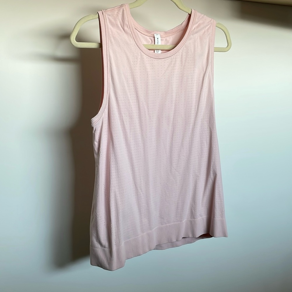 Athleta Tank. Slightly fitted. Baby Pink